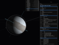 Rapidly rotating minor ice world Rapidly rotating minor ice world