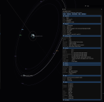 ringed small body with a moon ringed small body with a moon