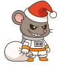 rat in suit